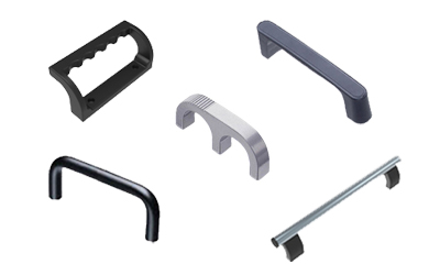 Surface mount grab handles